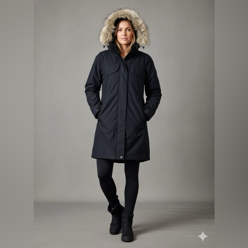 FARWEST 3 in 1 Parka with Down Filled Insulated Inner Layer | Small